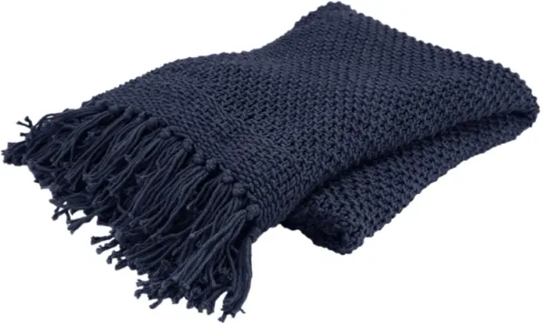 Indigo 50" x 60" Throw Blanket