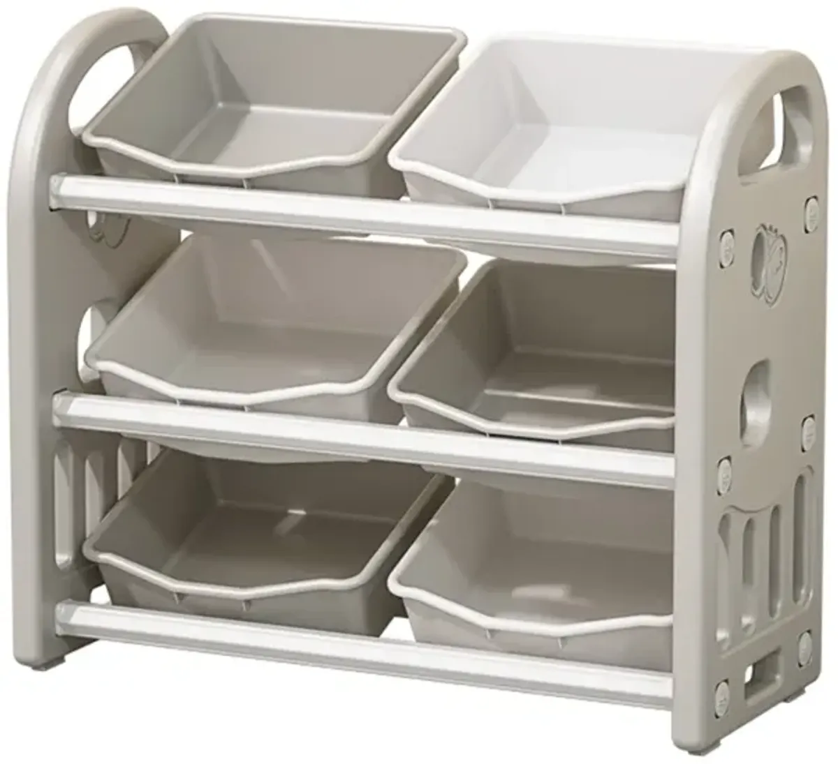 Streamdale Kids Toy Storage Unit with 6 Bins