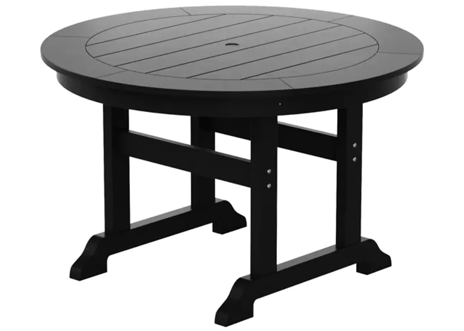 WestinTrends 47" Round Outdoor Patio Dining Table