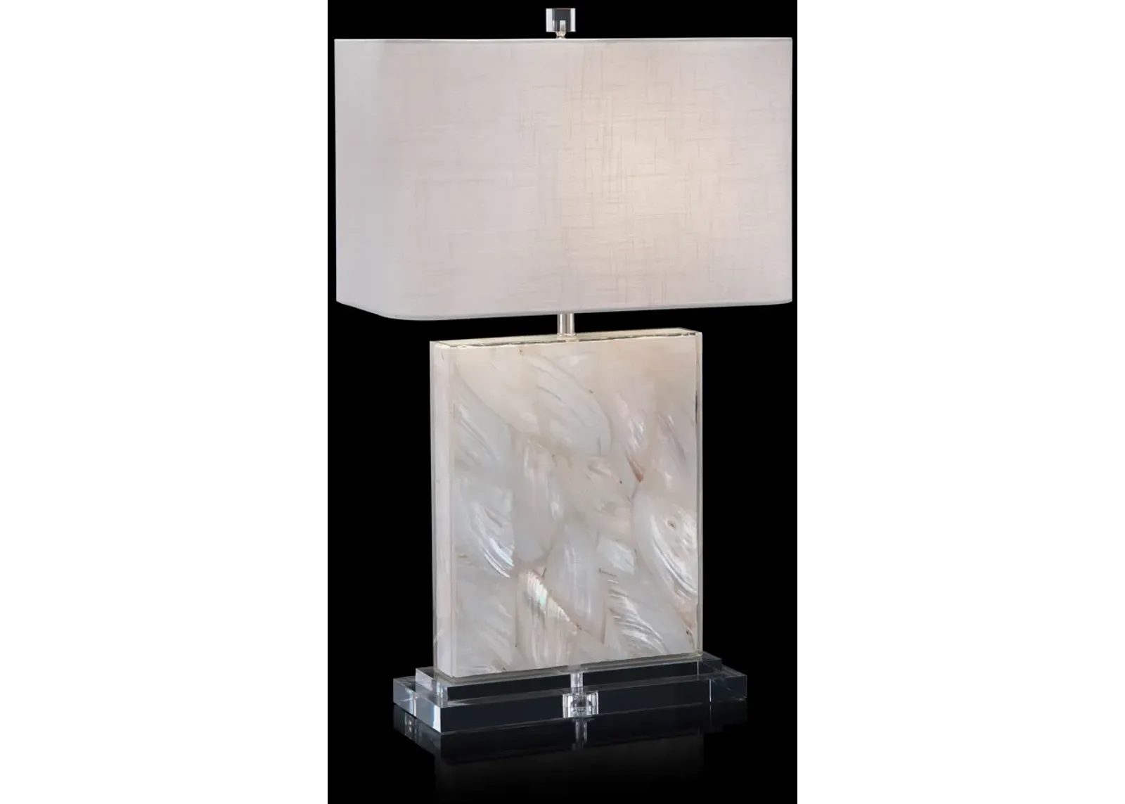 Mother-of-Pearl Table Lamp