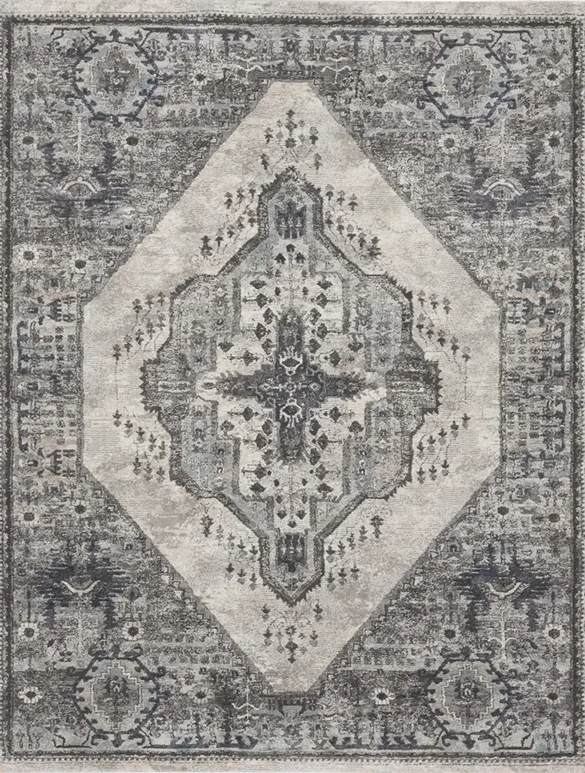 American Manor AMR02 Gray 5'3" x 7'3" Rug
