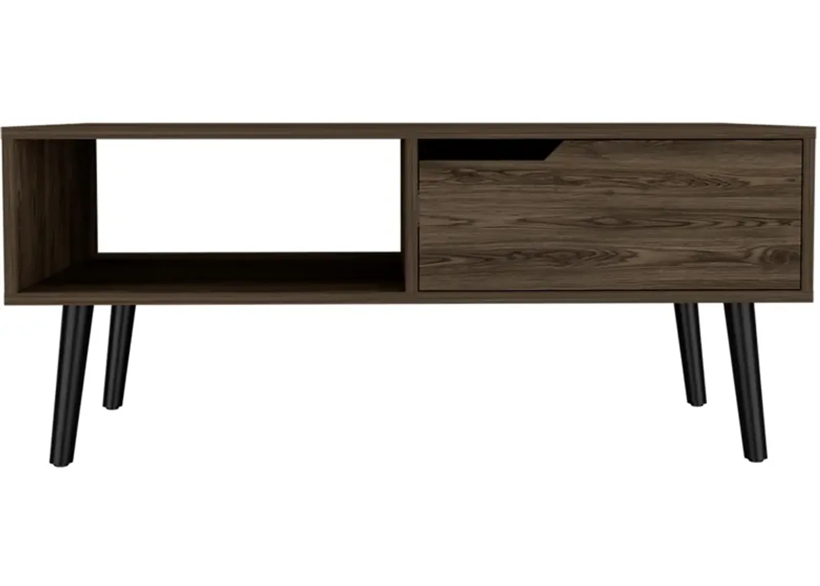 Coffee Table Bull, Living Room, Dark Walnut