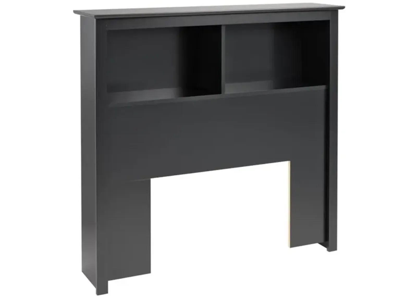 Prepac Black Twin Bookcase Headboard