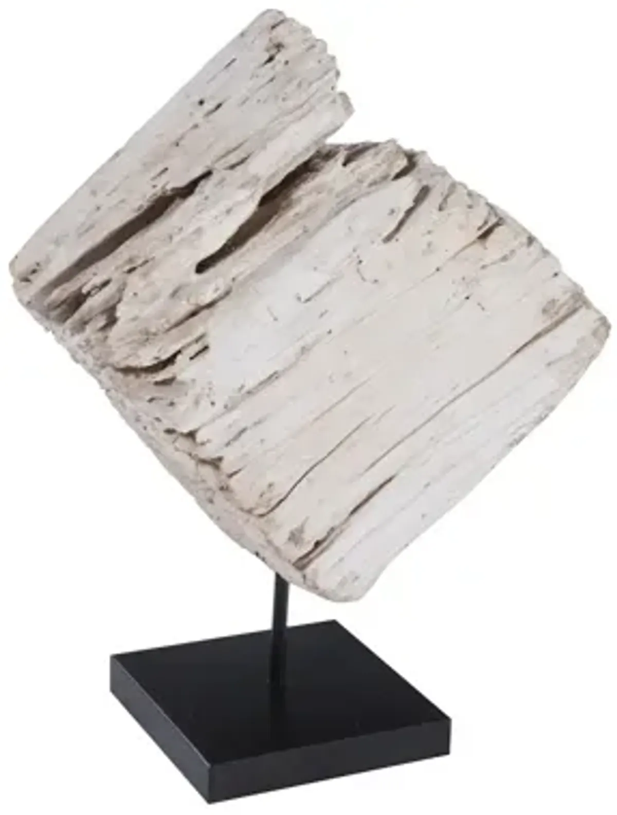 Eroded Wood Block on Stand