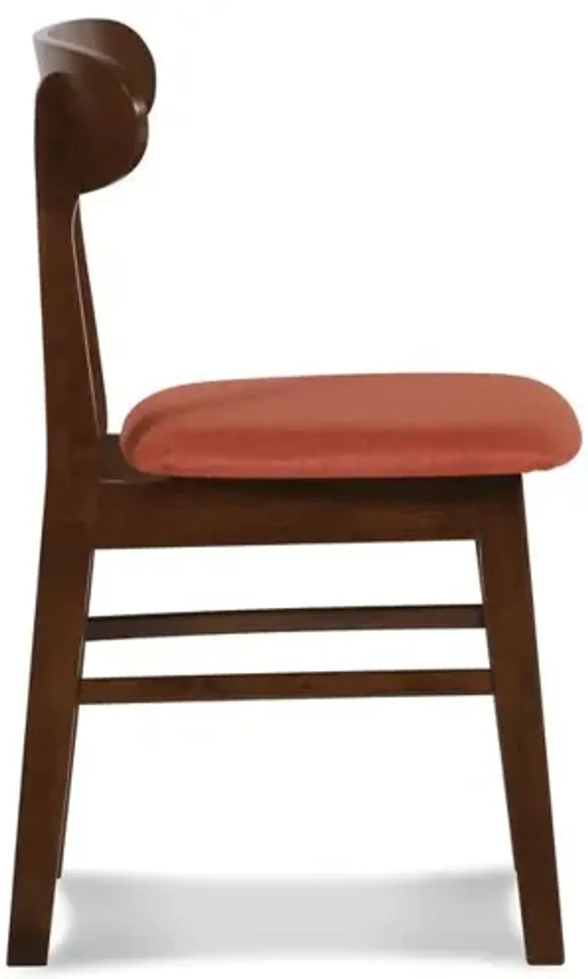 New Classic Furniture Furniture Morocco Dining Chair with Cushion- Set of 2- Orange