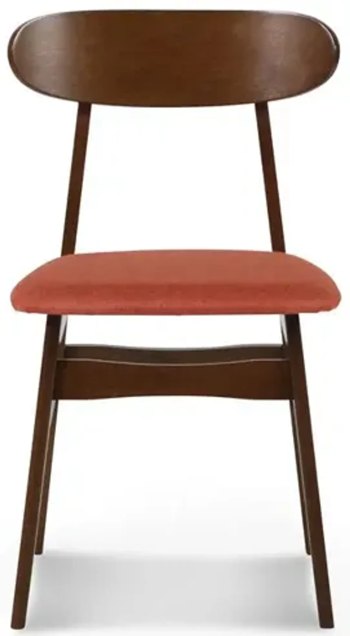 New Classic Furniture Furniture Morocco Dining Chair with Cushion- Set of 2- Orange