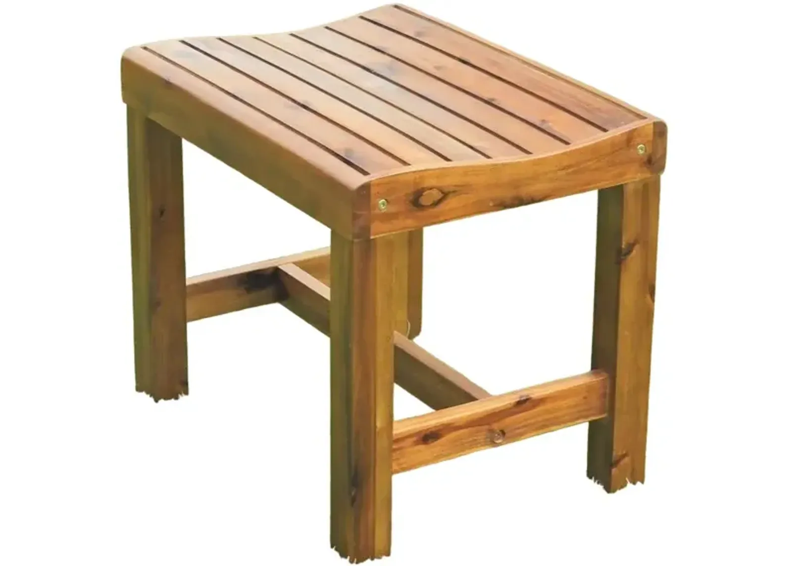 International Caravan Highland 22-inch Garden Bench, stain