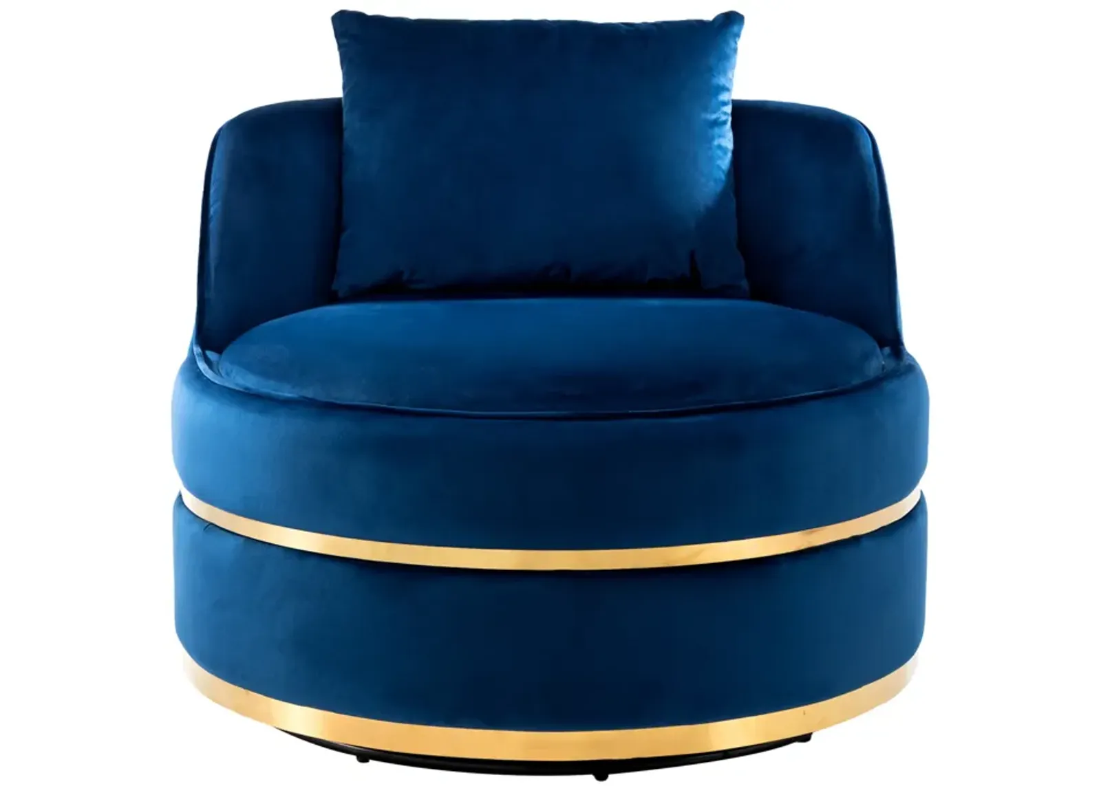 Merax Modern Velvet Upholstered Accent Chair