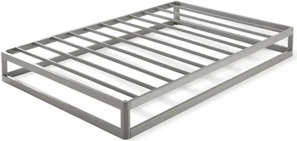 Modern Heavy Duty Low Profile Metal Platform Bed Frame
