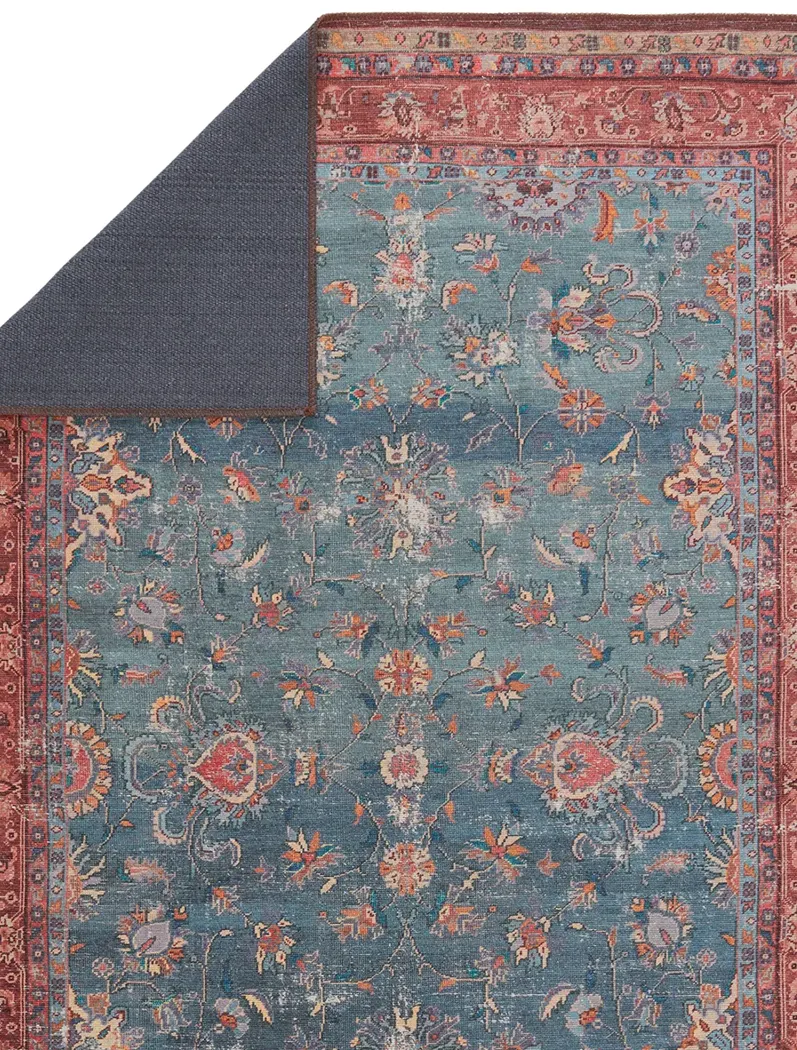 Harman By Katelester Yasha Blue 2'6" x 10' Runner Rug