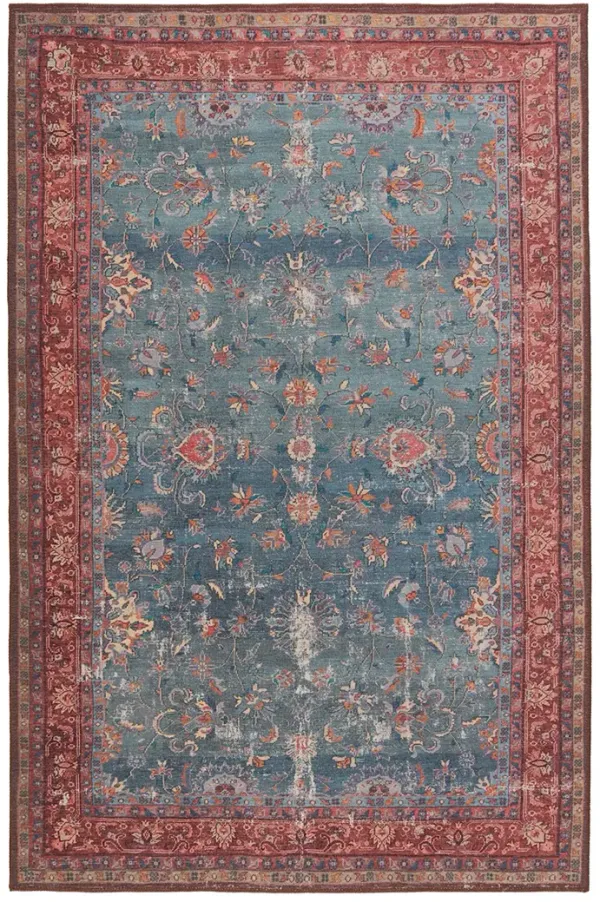 Harman By Katelester Yasha Blue 2'6" x 10' Runner Rug