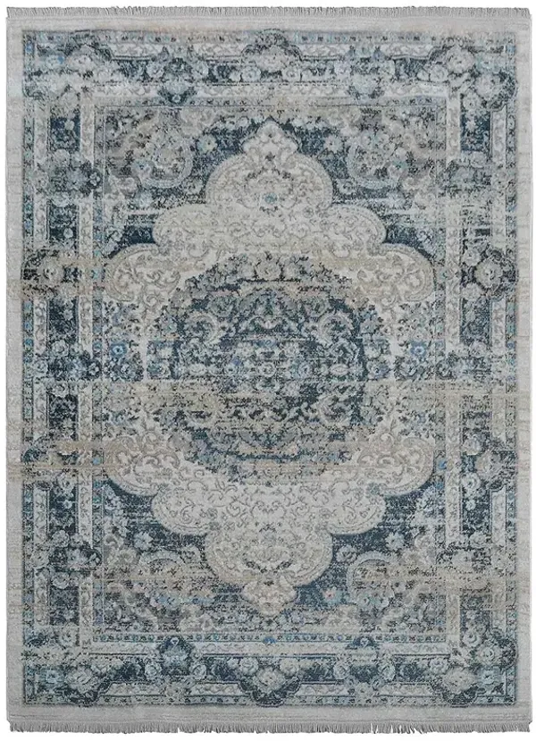 RUGSOTIC CARPETS MACHINE MADE POLYESTER AREA RUGS  - 9'x12', Rectangle Shape, Multicolor Color, Classic Oriental Traditional  Design, Low Pile Machine Made Area Rugs (M00104)