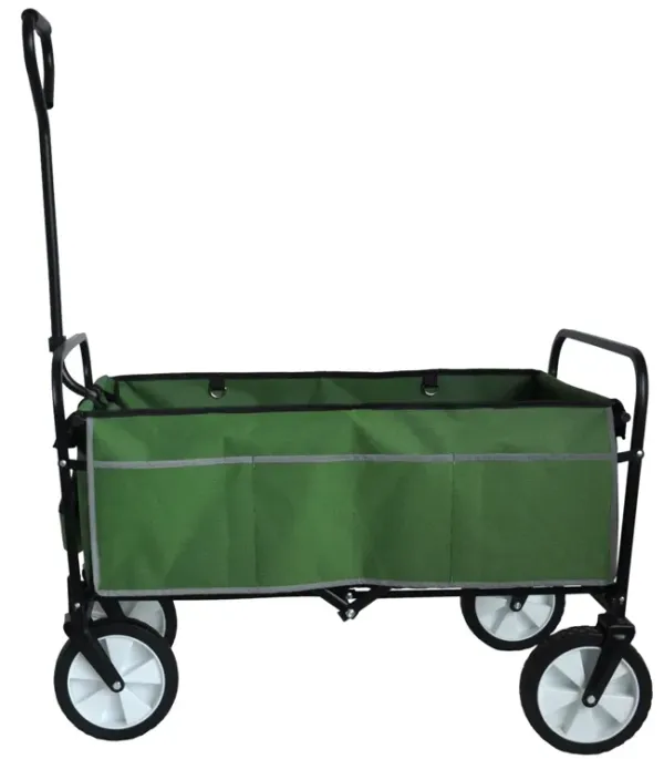 Streamdale Folding Wagon Garden Shopping Beach Cart (Green)