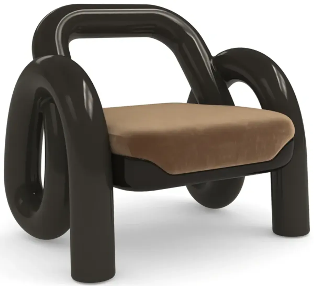 Gelee Chocolate Accent Chair