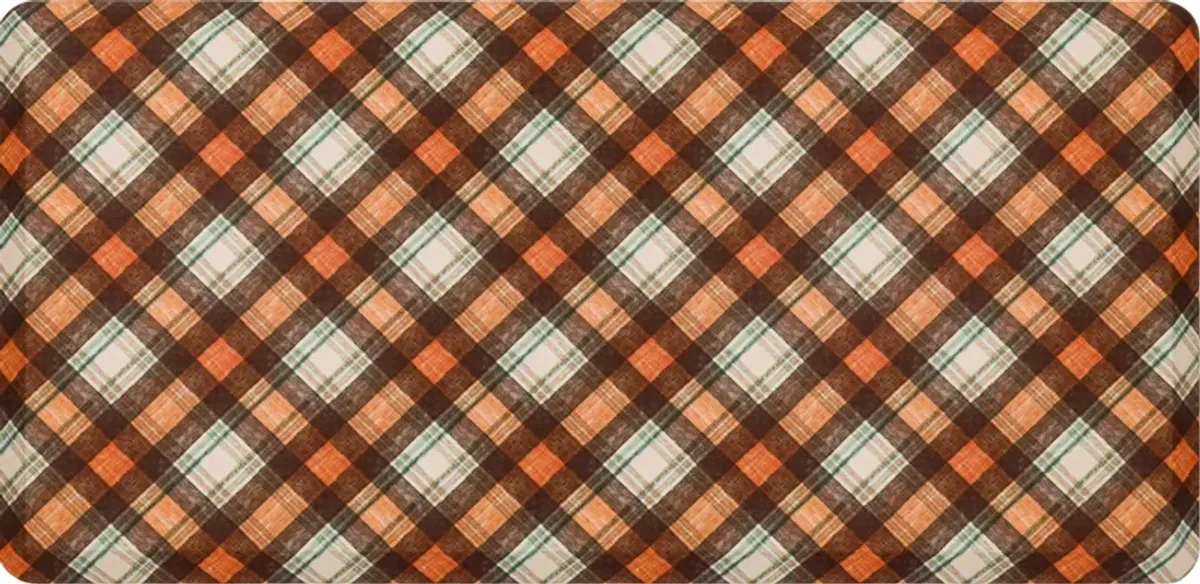 Harvest Chalk Plaid Multi 1' 8" x 3' 6" Door Mat