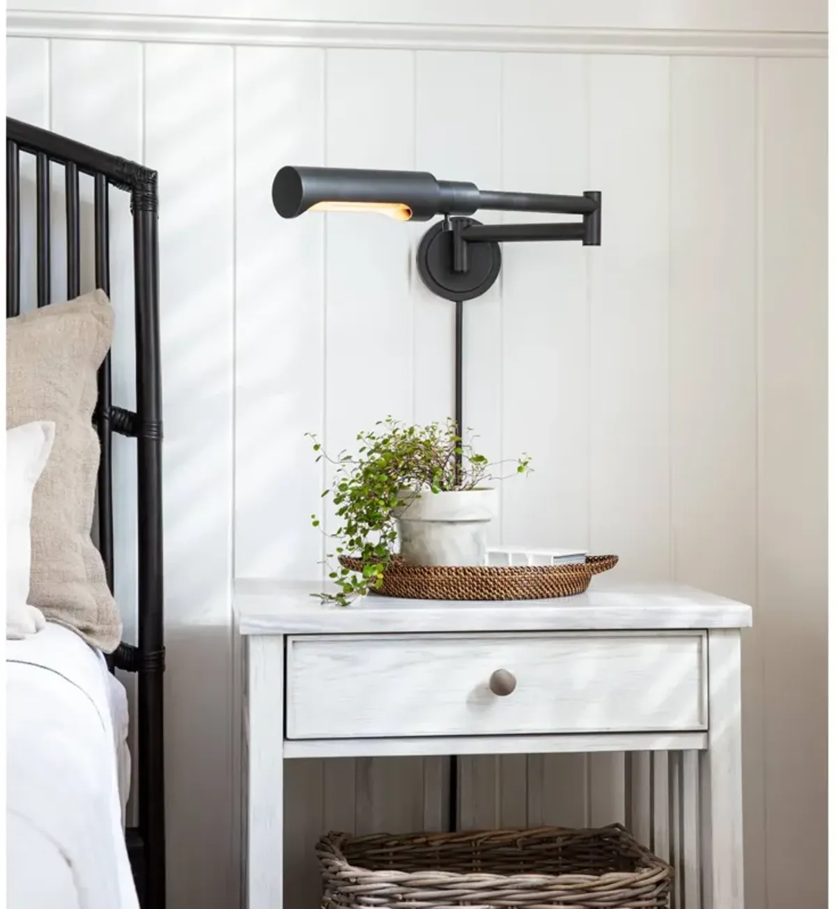 Noble Swing Arm Task Sconce