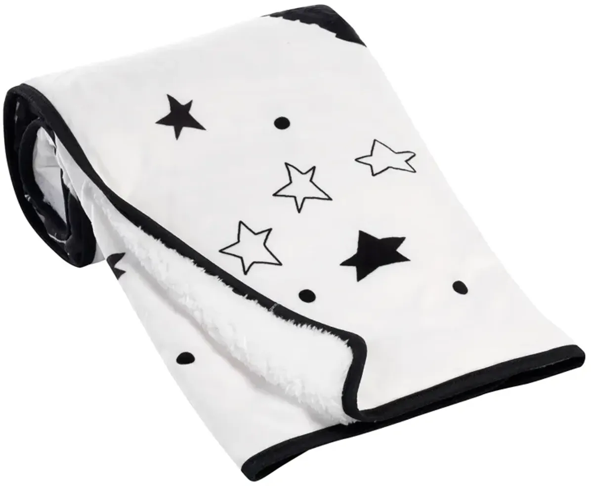 Lambs & Ivy Star Wars Millennium Falcon Baby Blanket - White