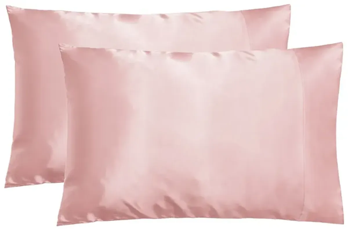 Luxury Satin Pillow Case - Super Soft Pillow Covers for Better Sleep & Hair (Pillowcase Set Of 2)