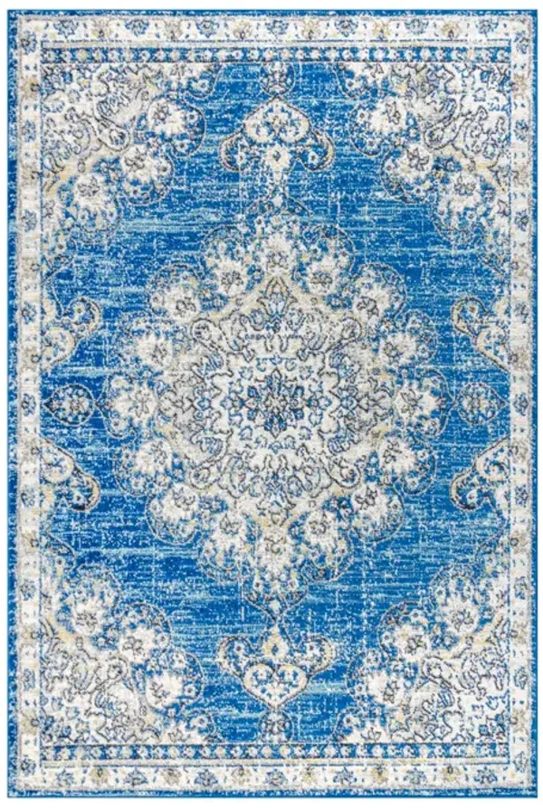 Leann Bohemian Flair Boho Vintage Medallion Area Rug