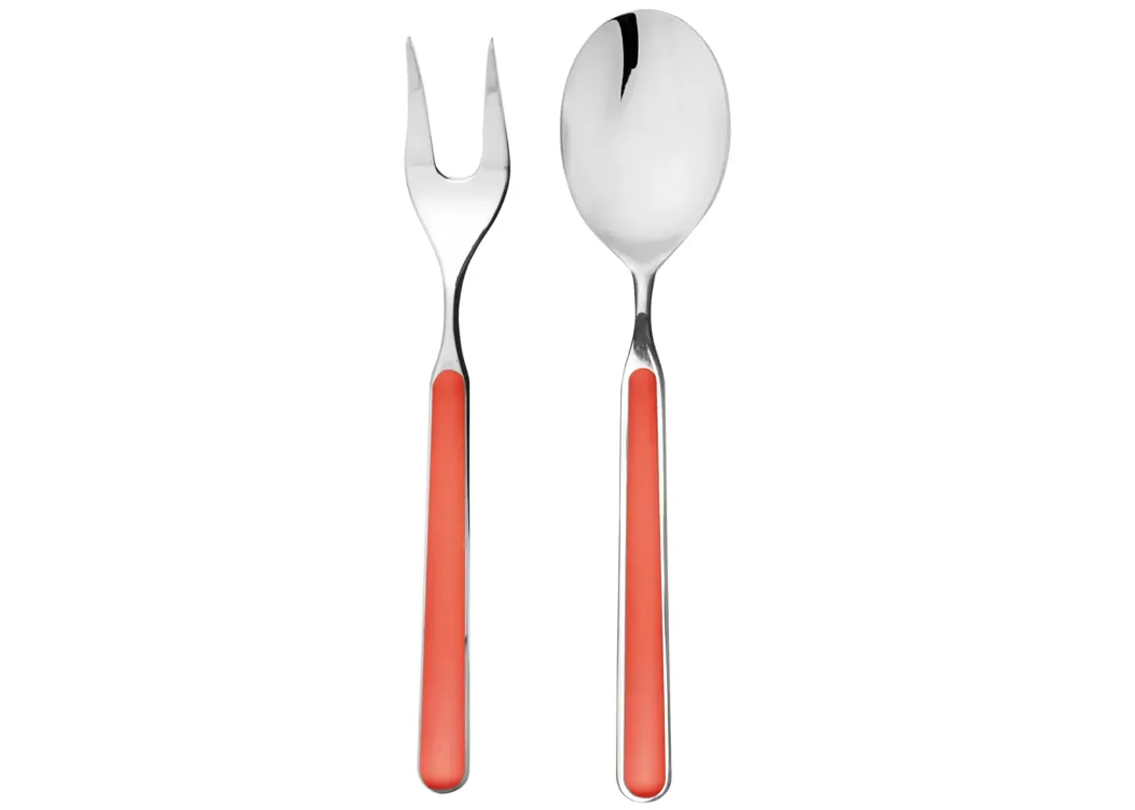 Fantasia 2-Piece Serving Set in New Coral