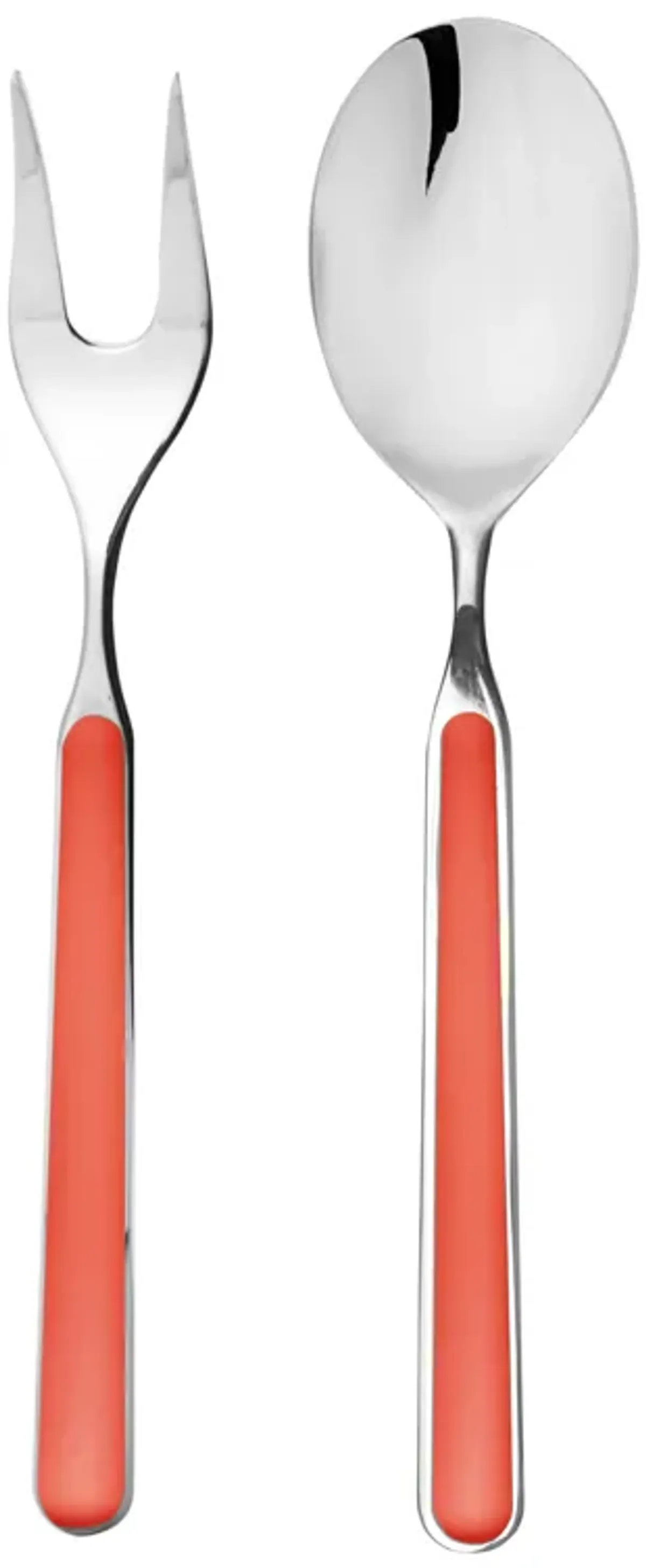 Fantasia 2-Piece Serving Set in New Coral