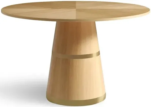 Meridian Furniture Hans White Oak Dining Table