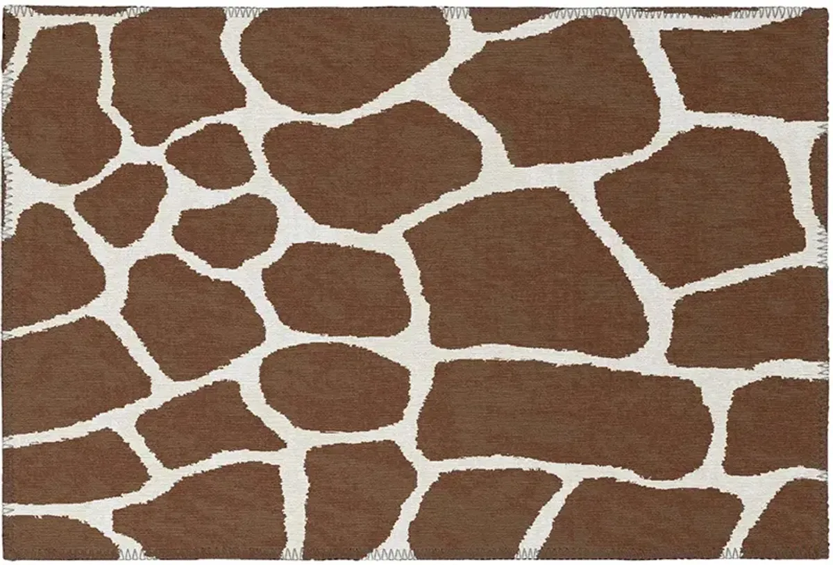 Mali ML4 Chocolate 20" x 30" Rug