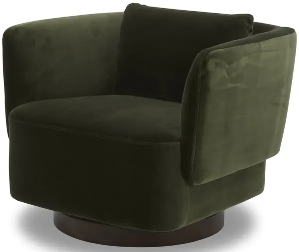 Velvet Swivel Chair