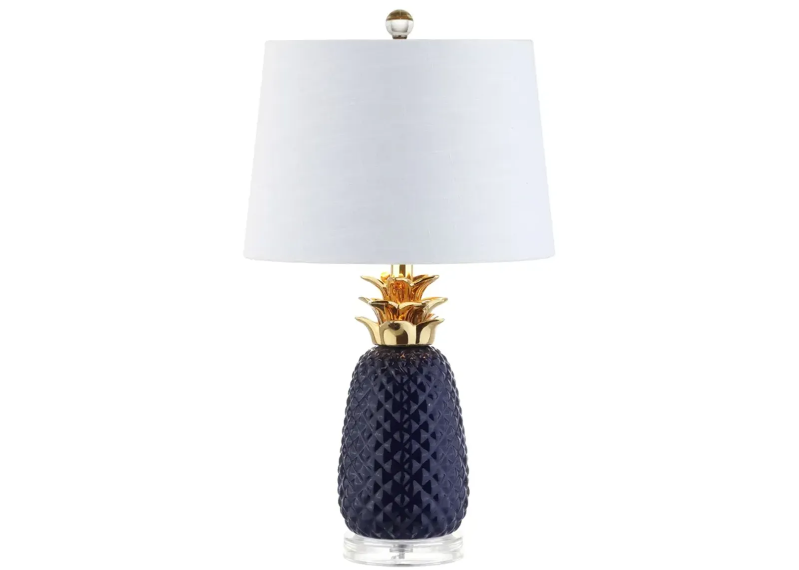 Pineapple Ceramic LED Table Lamp