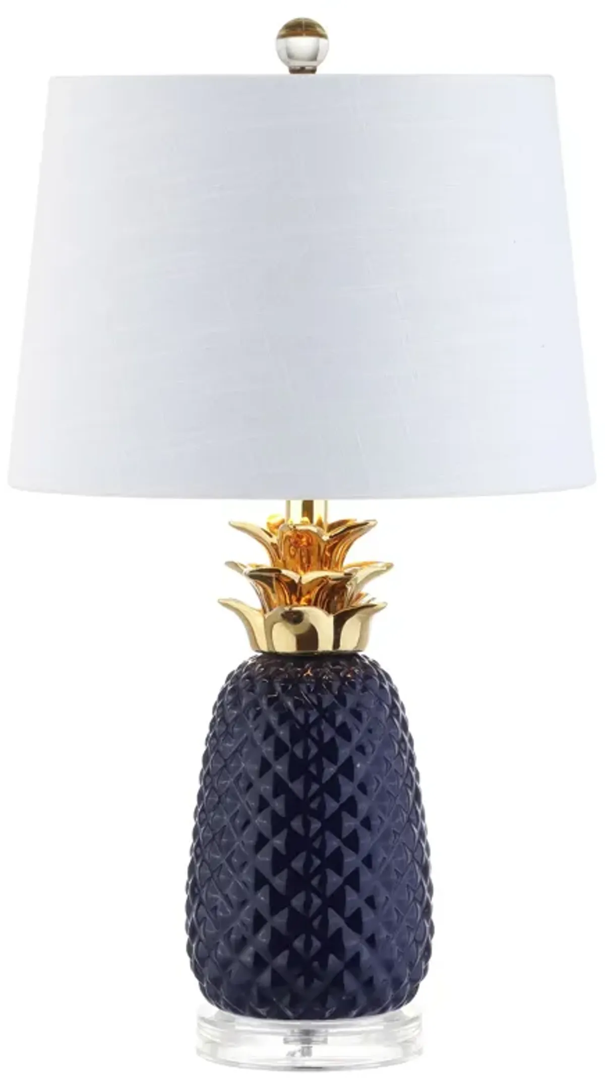 Pineapple Ceramic LED Table Lamp