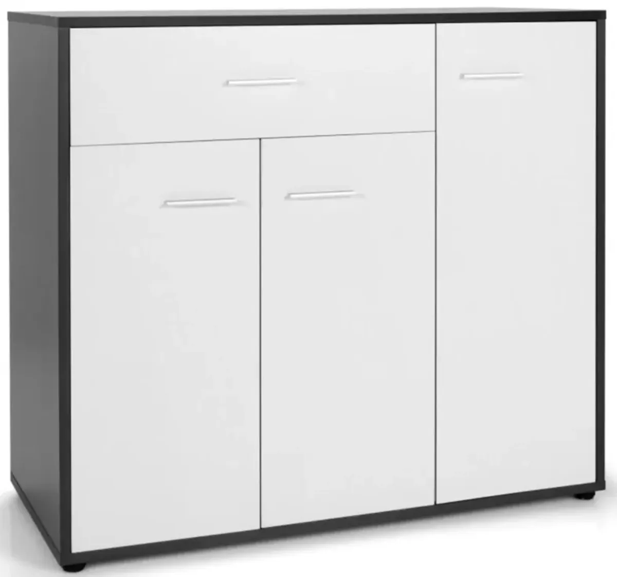 Hivvago Buffet Sideboard Storage Cabinet with Spacious Table Top