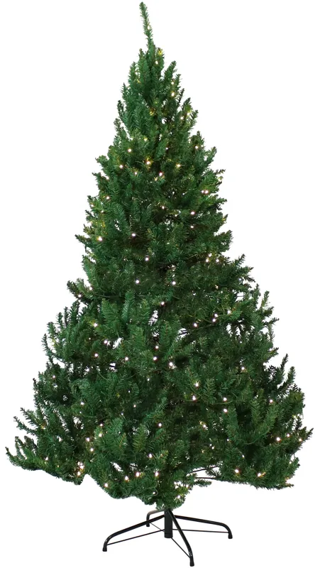 Sunnydaze Tannenbaum Indoor Pre-Lit Artificial Christmas Tree - 6 ft