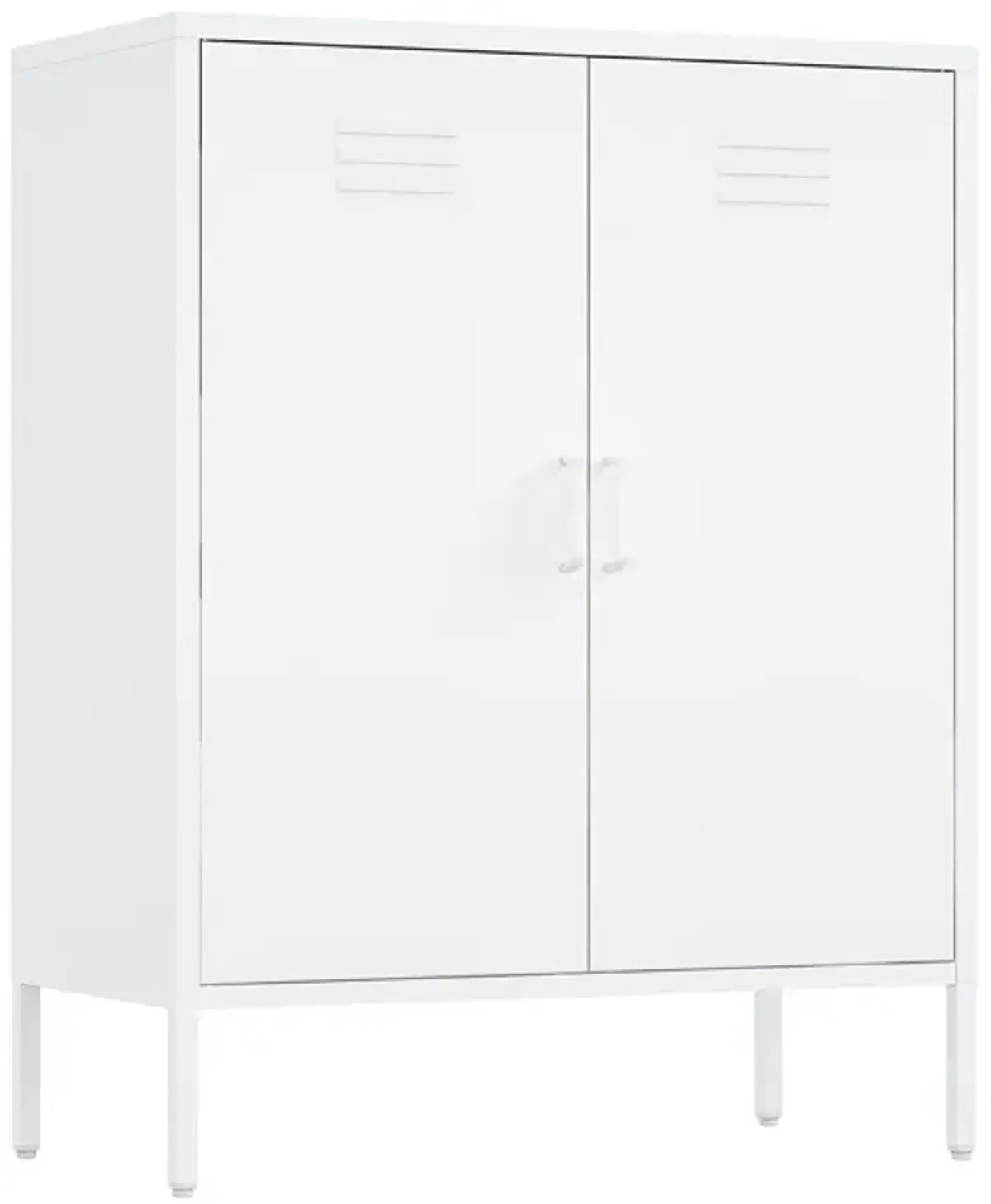 Naomi White Cabinet Set