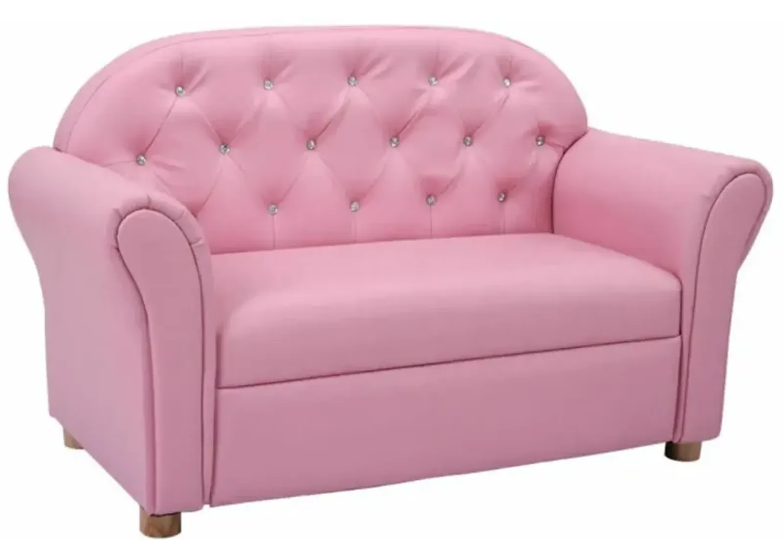 Hivvago Kids Princess Armrest Chair Lounge Couch