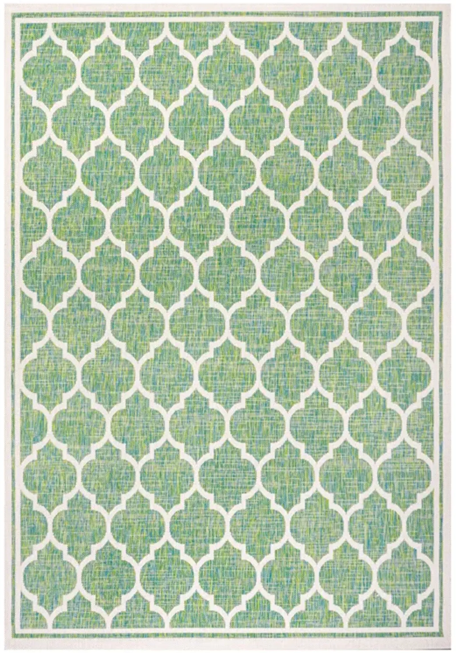 Trebol Moroccan Trellis Textured Weave Indoor/Outdoor Area Rug