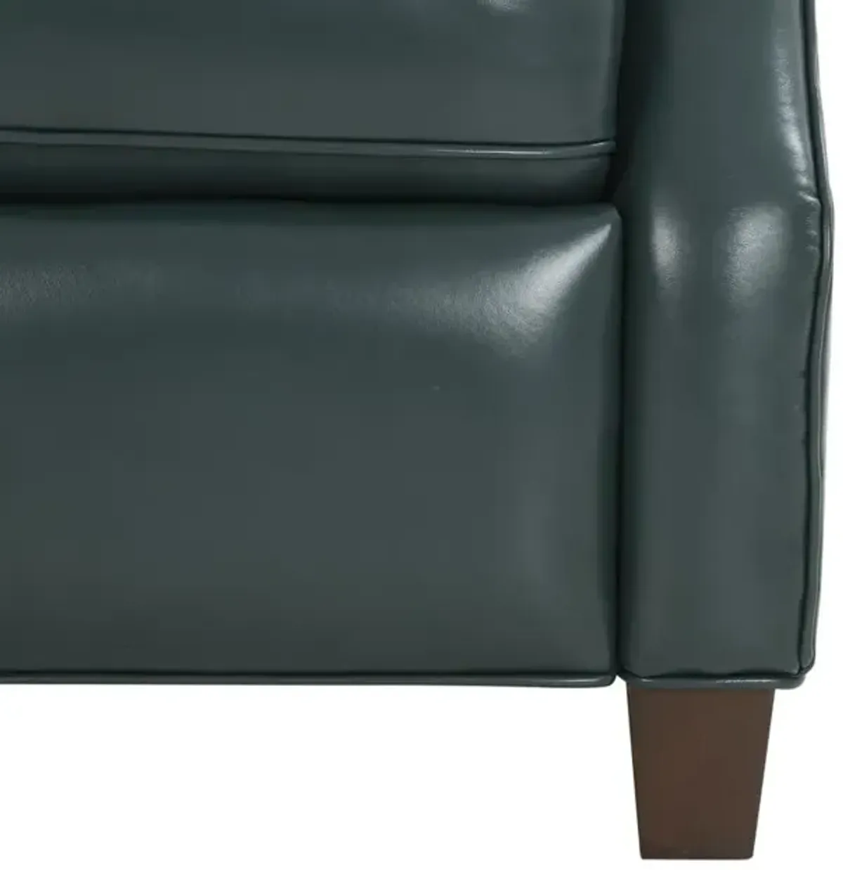 Barcalounger Nixon Recliner, Highland Emerald / All Leather