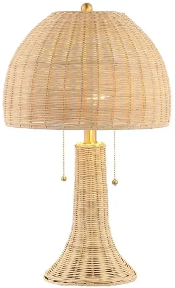 Joanie 22" Bohemian Rustic Iron LED Table Lamp