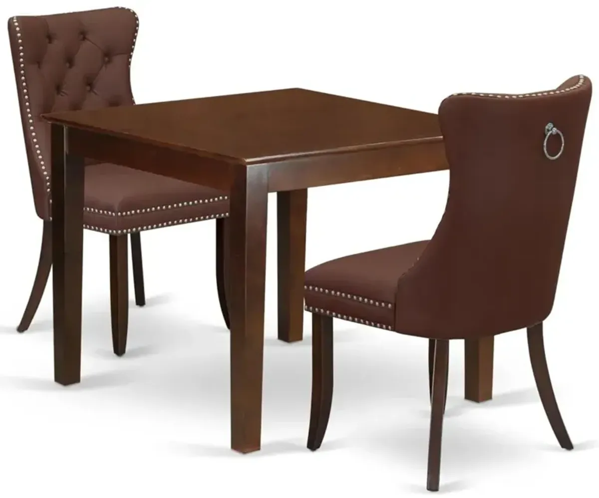 3-PIECE MID CENTURY KITCHEN TABLE SET