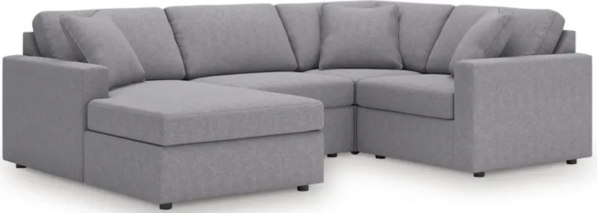 Modmax 4-Piece Sectional with Chaise