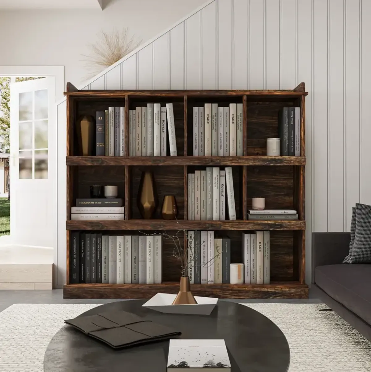 10-Shelf Bookcase