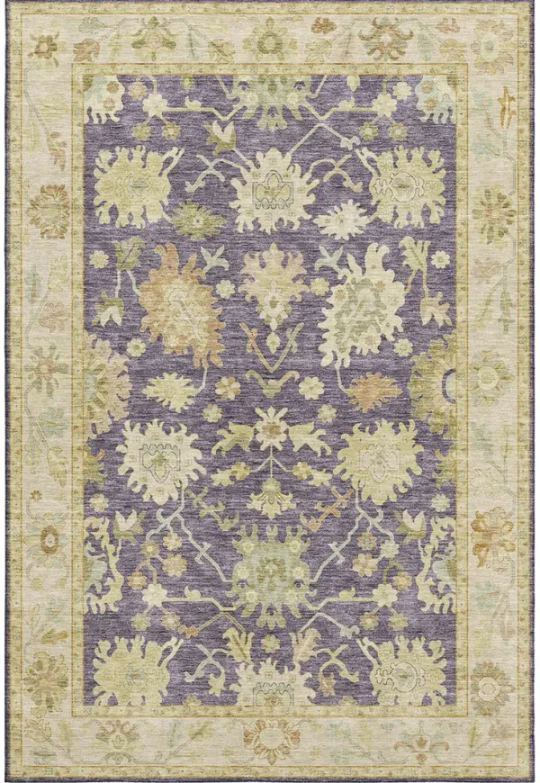 Hatay HY2 Eggplant 3' x 5' Rug