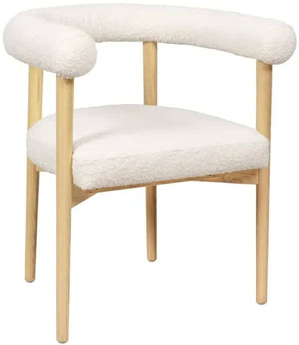 Belen Kox Scandinavian-inspired Boucle Dining Chair, Belen Kox