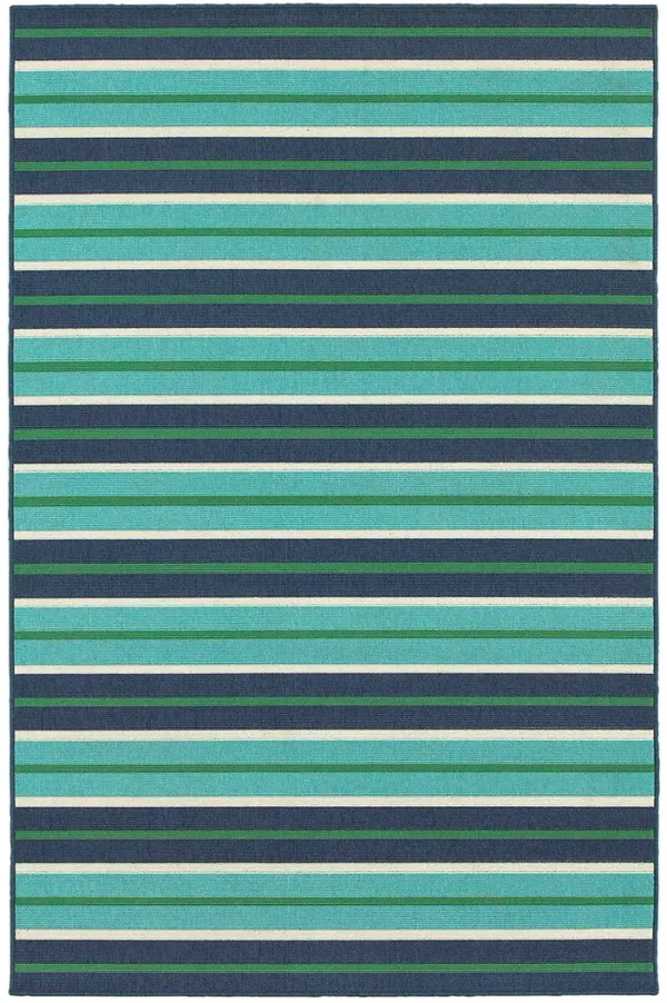 Meridian 8'6" x 13' Blue Rug