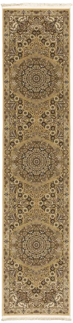 Masterpiece 2'3" x 10' Gold Rug