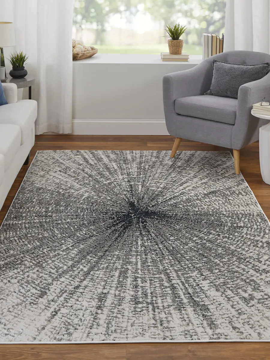 Micah 39LTF 13' x 20' Ivory/Gray/Blue Rug