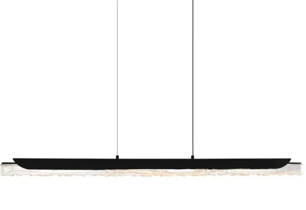 CWI Lighting Valira Integrated LED Black Chandelier