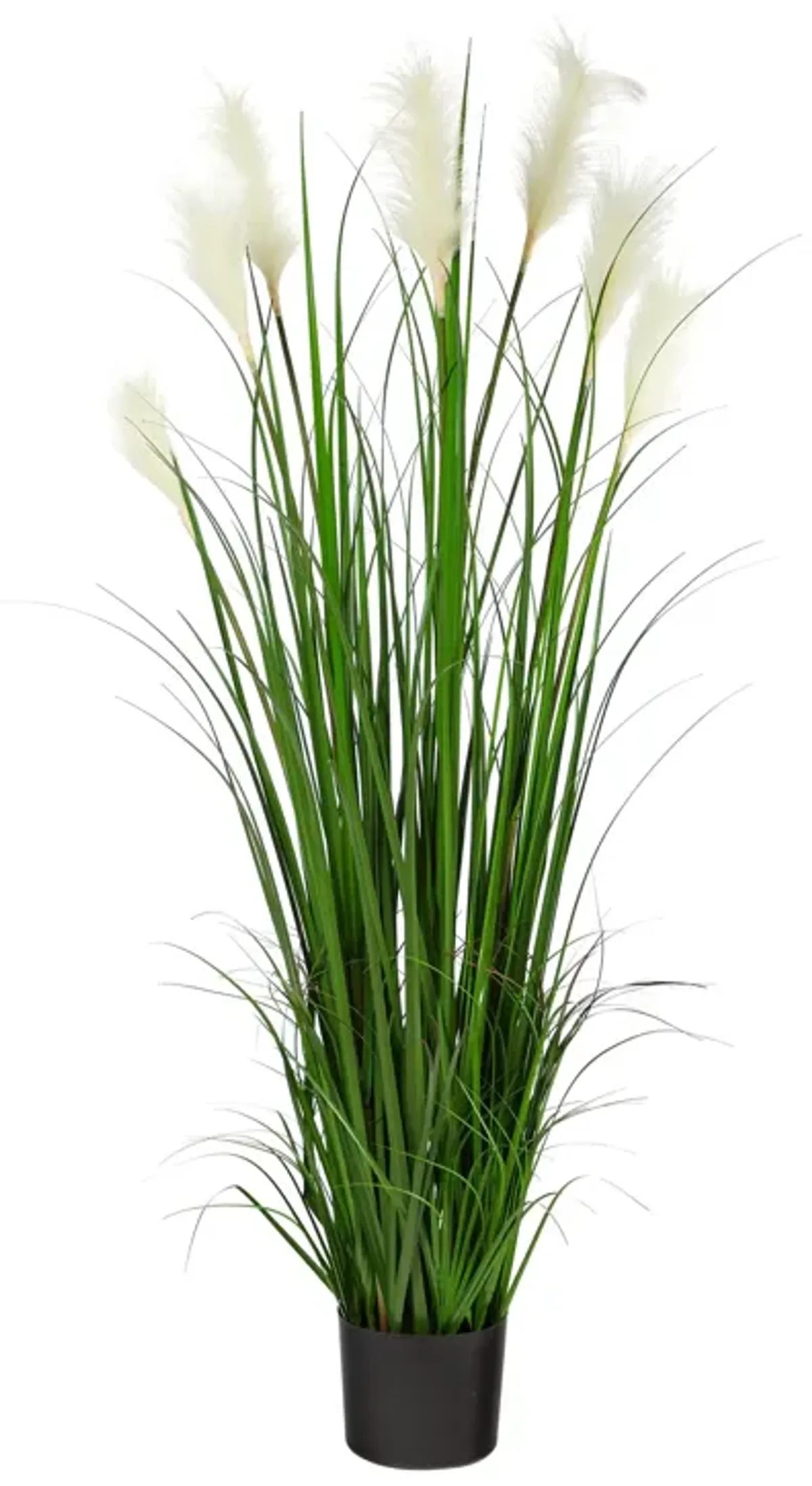 HomPlanti 4.5" Plum Grass Artificial Plant