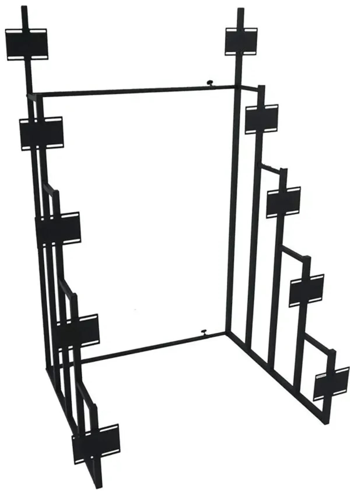 Coaster Duarto 5-tier Headboard Display Rack Black