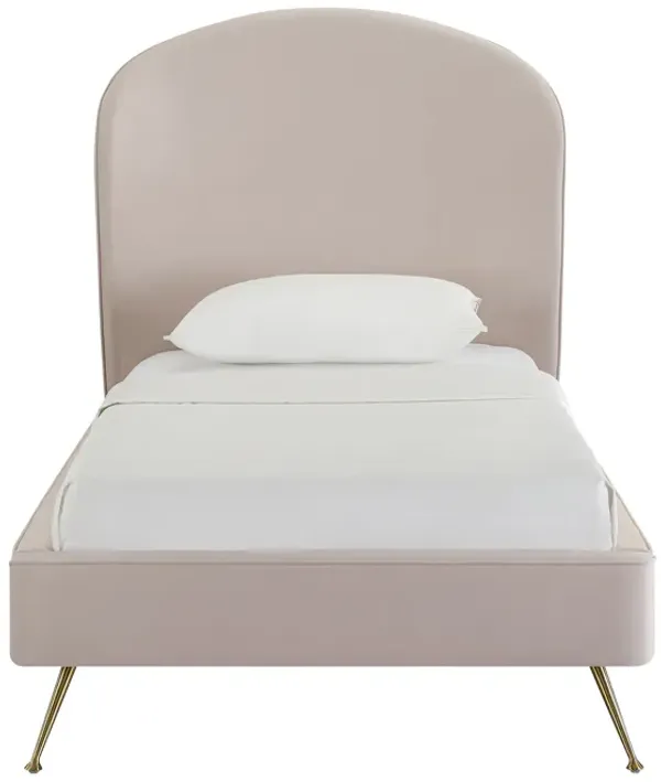 Vivi Velvet Bed in Twin