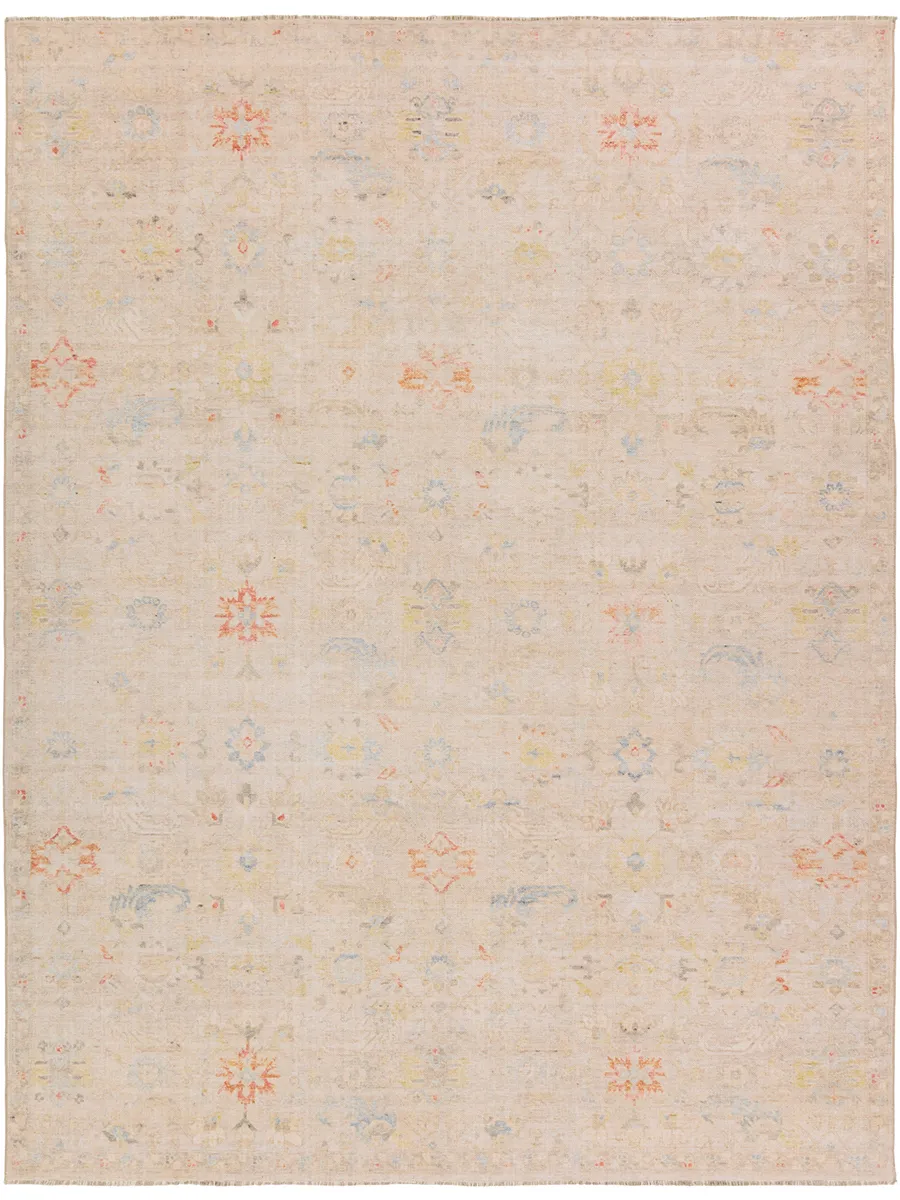 Boheme Aaina White 2'6" x 8' Runner Rug